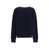 Extreme Cashmere Blue Cashmere Sweatshirt Extreme Cashmere