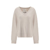 Extreme Cashmere White Cashmere Cashmere Sweater Extreme Cashmere
