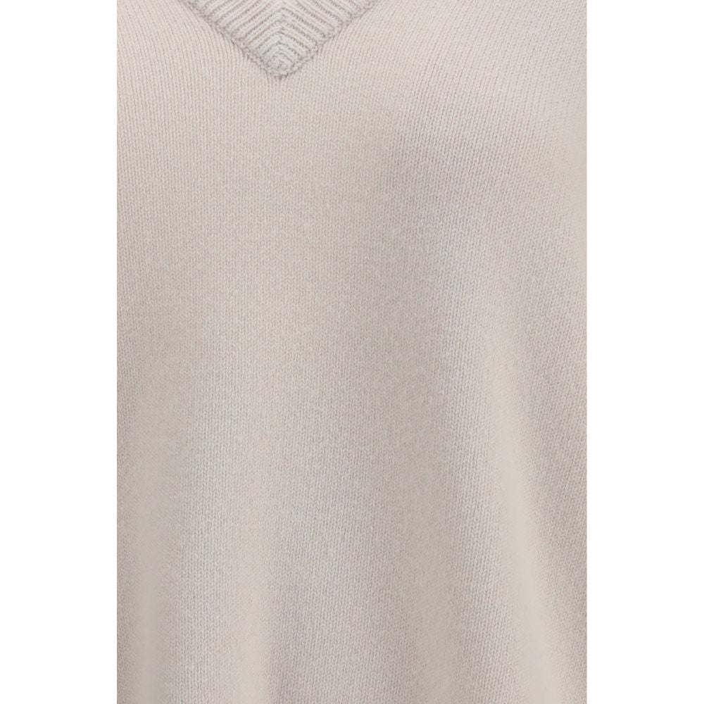 Extreme Cashmere White Cashmere Cashmere Sweater Extreme Cashmere