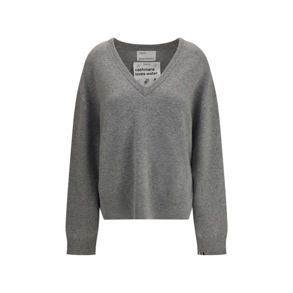 Extreme Cashmere Gray Cashmere Cashmere Sweater Extreme Cashmere