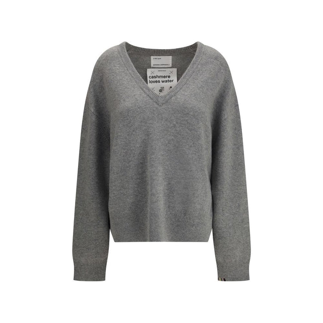 Extreme Cashmere Gray Cashmere Cashmere Sweater Extreme Cashmere