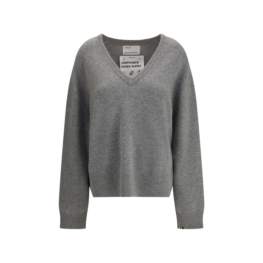 Extreme Cashmere Gray Cashmere Cashmere Sweater Extreme Cashmere