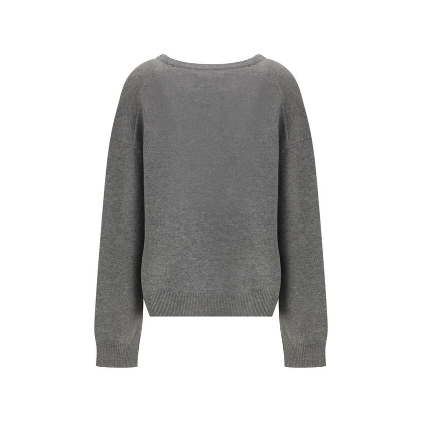 Extreme Cashmere Gray Cashmere Cashmere Sweater Extreme Cashmere
