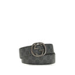 Gucci Black Calf Leather Bos Taurus Regular Belt Gucci