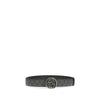Gucci Black Calf Leather Bos Taurus Regular Belt Gucci