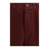 Fendi Bordeaux Cotton Casual Pants Fendi