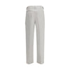 Fendi Silver Cotton Cargo Pants Fendi