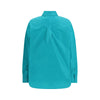 Fendi Light Blue Silk Dress Shirt Fendi