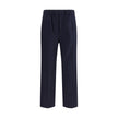 Max Mara Blue Wool Casual Pants Max Mara