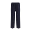 Max Mara Blue Wool Casual Pants Max Mara