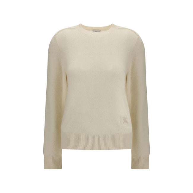 Burberry Cream Cashmere Cashmere Sweater Burberry