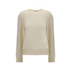 Burberry Cream Cashmere Cashmere Sweater Burberry