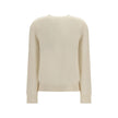 Burberry Cream Cashmere Cashmere Sweater Burberry
