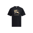 Burberry Black Cotton T-Shirt Burberry