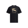 Burberry Black Cotton T-Shirt Burberry