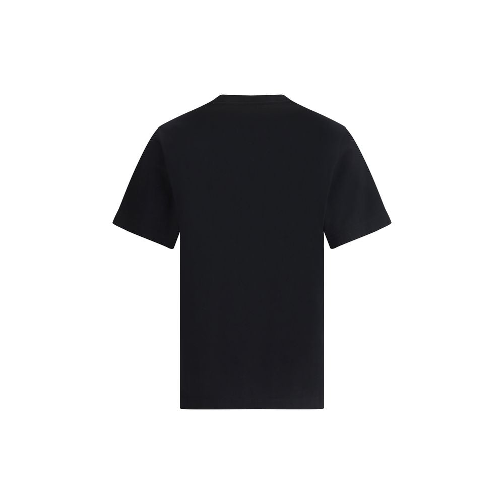 Burberry Black Cotton T-Shirt Burberry