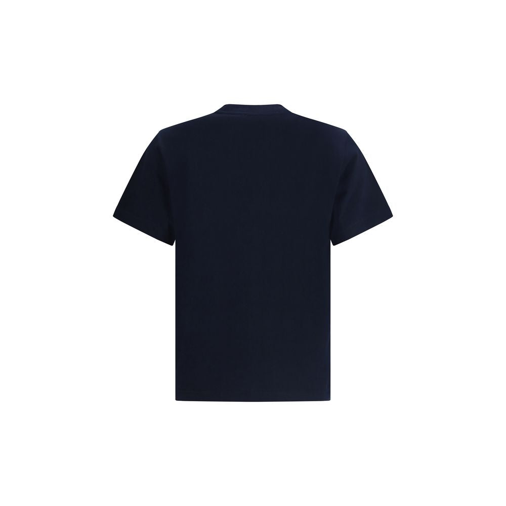 Burberry Blue Cotton T-Shirt Burberry