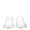 Burberry White Leather Low Top Sneakers Burberry