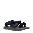 Burberry Blue Fabric Sandals Burberry