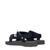 Burberry Blue Fabric Sandals Burberry