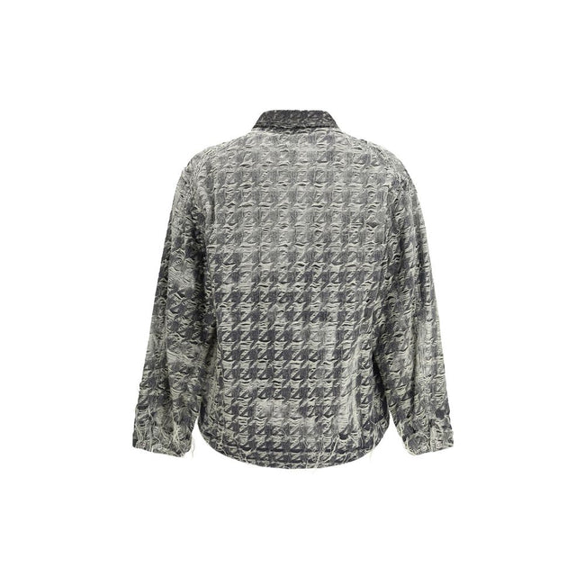 Diesel Multicolor Cotton Denim Jacket Diesel