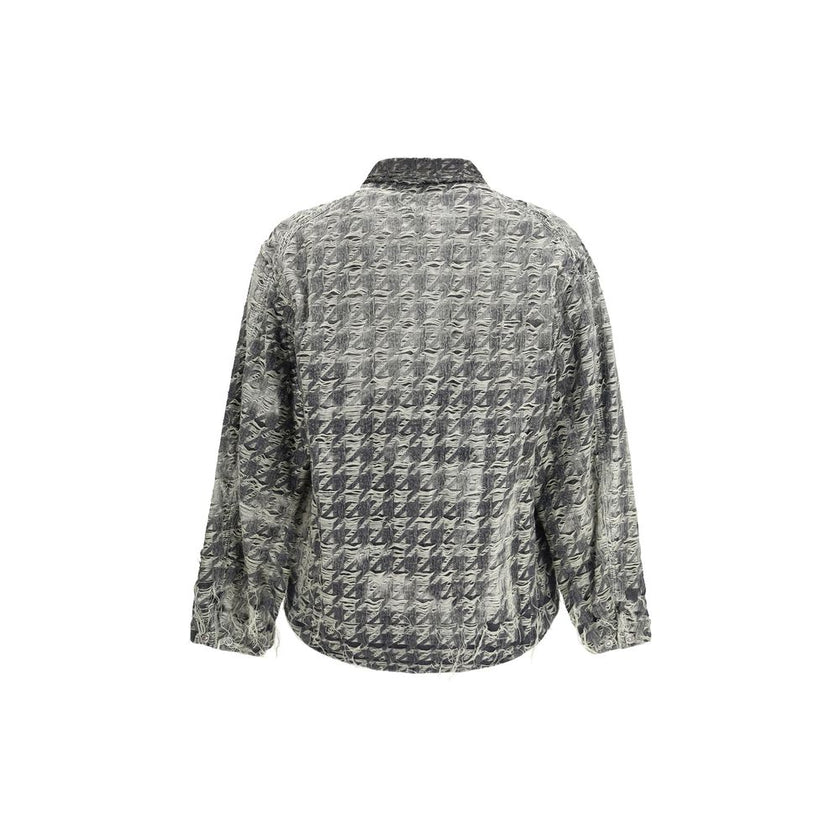 Diesel Multicolor Cotton Denim Jacket Diesel