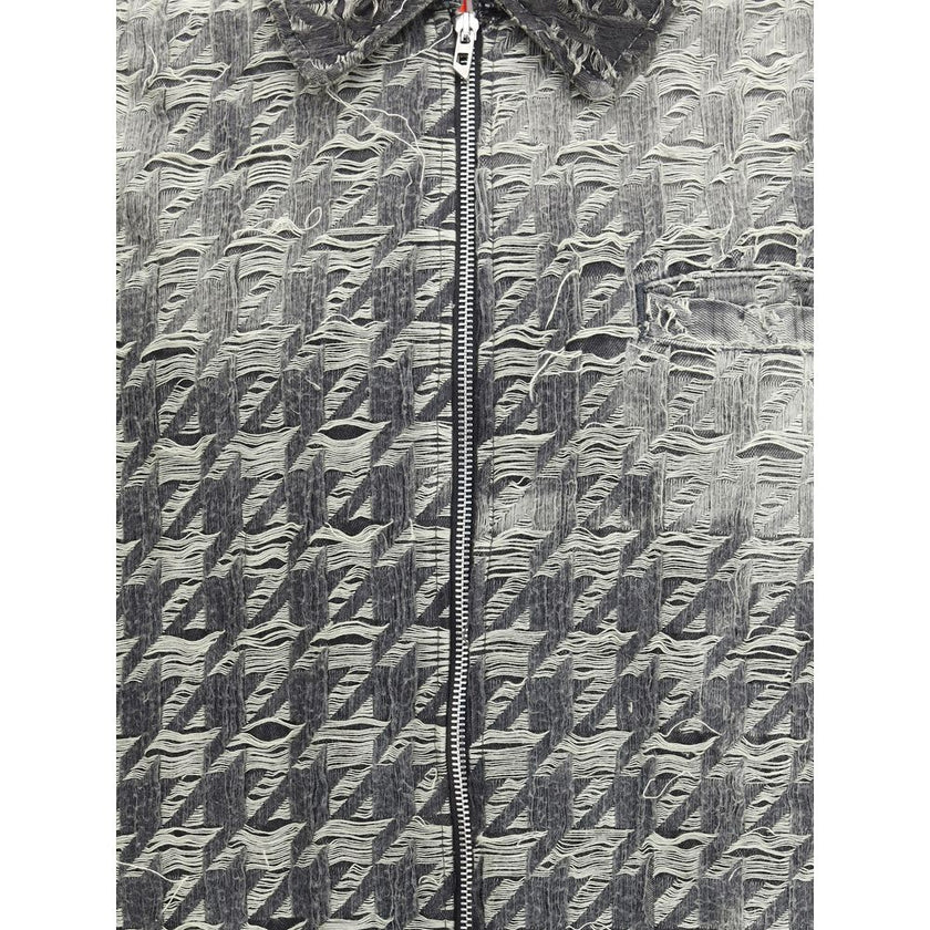 Diesel Multicolor Cotton Denim Jacket Diesel