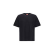 Diesel Black Cotton T-Shirt Diesel