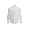 Prada White Fleece Wool Dress Shirt Prada