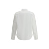 Prada White Fleece Wool Dress Shirt Prada