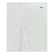 Prada White Fleece Wool Dress Shirt Prada