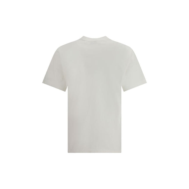 Burberry White Cotton T-Shirt Burberry