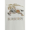 Burberry White Cotton T-Shirt Burberry