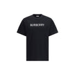 Burberry Black Cotton T-Shirt Burberry