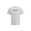 Burberry White Cotton T-Shirt Burberry
