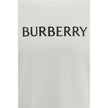 Burberry White Cotton T-Shirt Burberry
