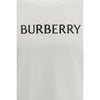 Burberry White Cotton T-Shirt Burberry