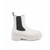 Tommy Hilfiger White Leather Ankle Boots Tommy Hilfiger