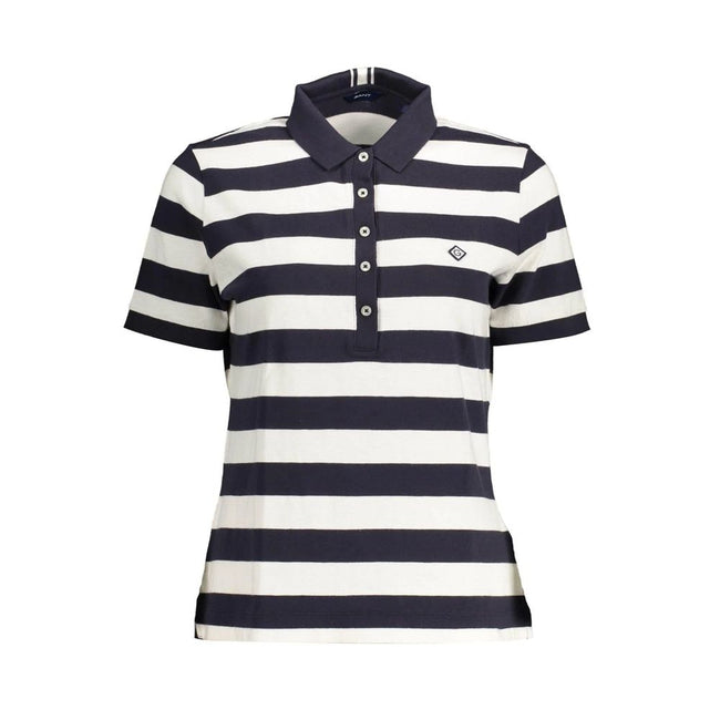 Gant Blue Cotton Polo Shirt Gant