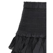 Marant Etoile Black Cotton Mini Skirt