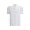 Brunello Cucinelli White Cotton Polo Shirt