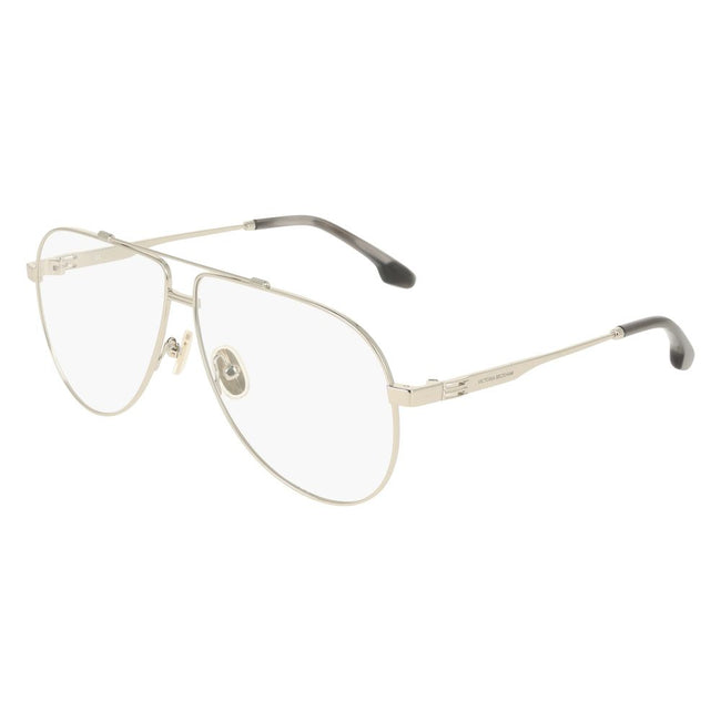 Victoria Beckham Gray Metal Glasses (Frames) Victoria Beckham