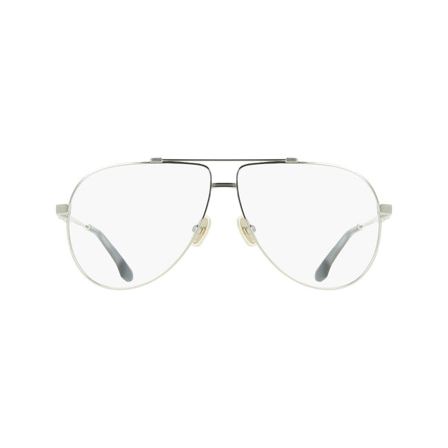 Victoria Beckham Gray Metal Glasses (Frames) Victoria Beckham