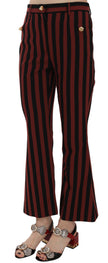 Dolce & Gabbana Elegant Cropped Flared Trousers Dolce & Gabbana