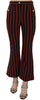 Dolce & Gabbana Elegant Cropped Flared Trousers Dolce & Gabbana