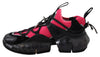 Jimmy Choo Electric Elegance Leather Mesh Sneakers Jimmy Choo