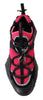 Jimmy Choo Electric Elegance Leather Mesh Sneakers Jimmy Choo