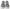 Jimmy Choo Glittering Slip-On Sneakers - Silver and Black Jimmy Choo