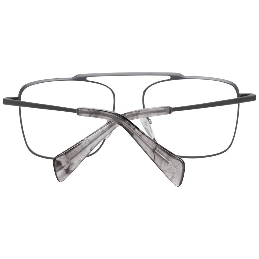 Yohji Yamamoto Gray Titanium Glasses (Frames) Yohji Yamamoto