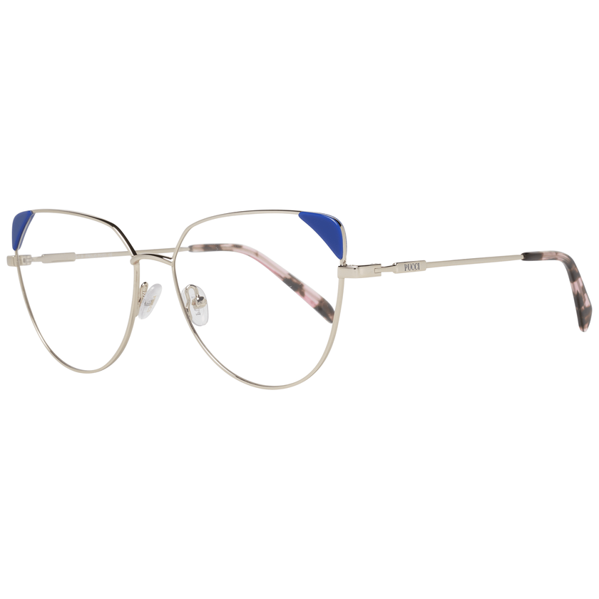Emilio Pucci Gold Metal & Plastic Glasses (Frames) Emilio Pucci